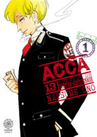 Couverture du tome 1 d'ACCA 13 de Natsume Ono (éditions Noeve Grafx)