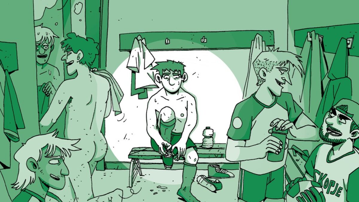 Arrêt de jeu - Journal d'un footballeur mal dans ses pompes de Maxime Schertenleib (éditions La boîte à bulles)