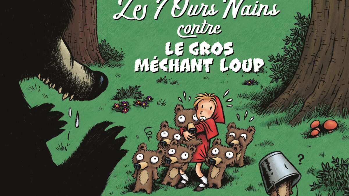 Les 7 ours nains contre le gros méchant loup de Emile Bravo (éditions Seuil Jeunesse)