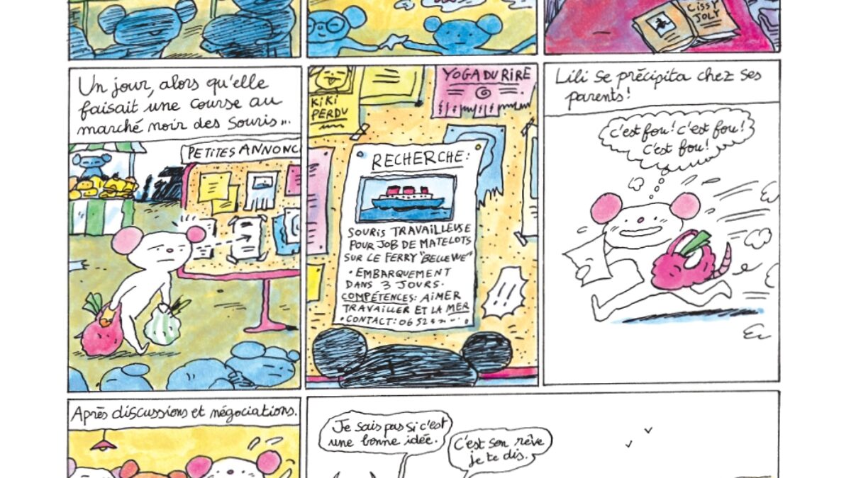 Lili met les voiles de Clara Hervé (éditions Biscoto)