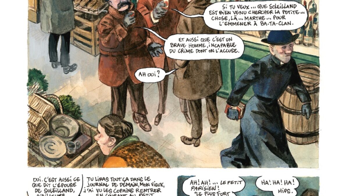 Les crieurs du crime de Sylvain Venayre et Hugues Micol (éditions Delcourt)