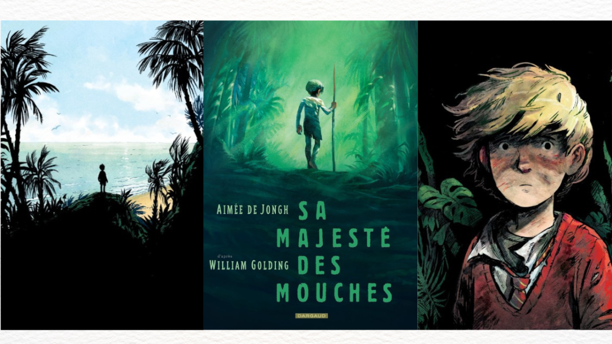 Sa Majesté des mouches - Aimée De Jongh - William Golding - Dargaud