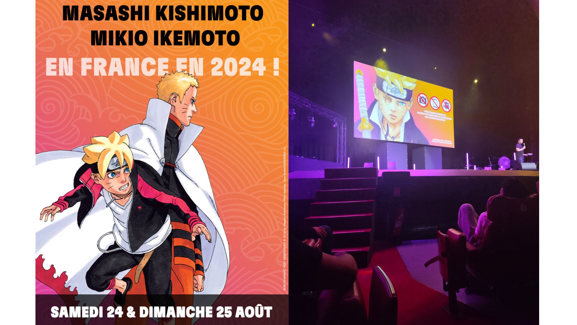 Masashi Kishimoto et Mikio Ikemoto : conférence de presse Boruto ...