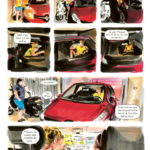 Azur Asphalte de Sylvain Bordesoules (éditions Gallimard BD)