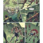 Capitaine Flam - L'empereur éternel de Sylvain Runberg et Alexis Tallone - Published in agreement with TOEI ANIMATION & SYRREAL ENTERTAINMENT © Runberg – Tallone – Kana (Dargaud-Lombard s.a)