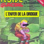 50 ans de couverture Fluide Glacial de Jean-Christophe Delpierre (éditions Audie / Fluide Glacial)