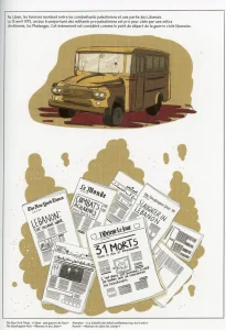 Beyrouth malgré tout de Chloé Domat, Sophie Guignon et Kamal Hakim (éditions Steinkis)