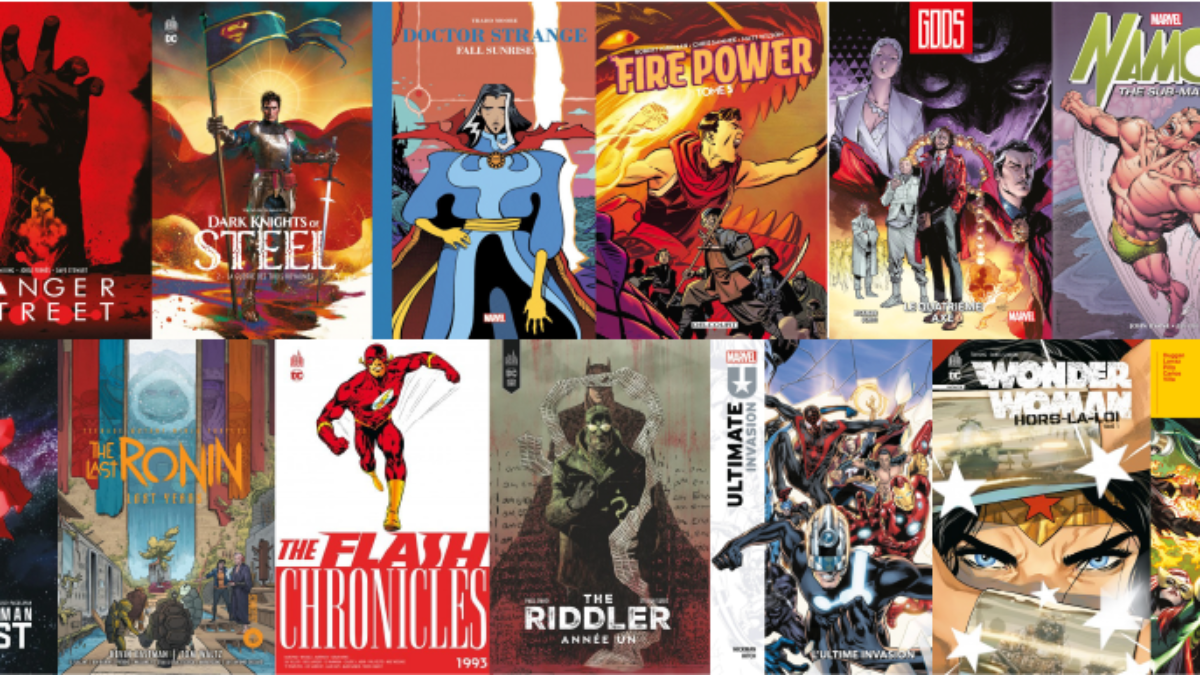 Bannière comixtrip Top comics super-héros 2024