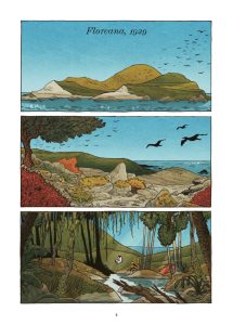 Galápagos de Michaël Olbrechts (éditions La boîte à bulles)