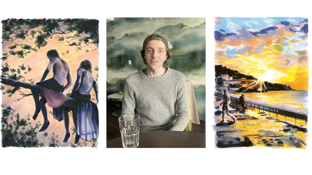 Sylvain Bordesoules - Quai des Bulles Saint Malo 2024 (crédit photo : Jean-François Mariet / Comixtrip) - Gallimard BD