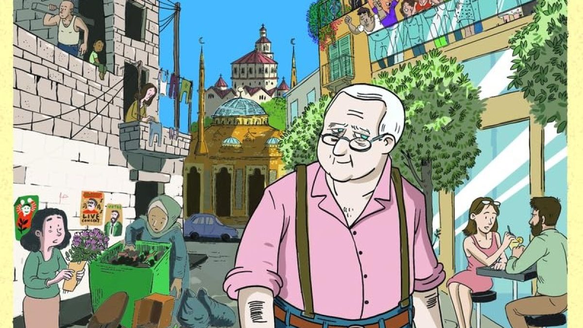 Beyrouth malgré tout de Chloé Domat, Sophie Guignon et Kamal Hakim (éditions Steinkis)