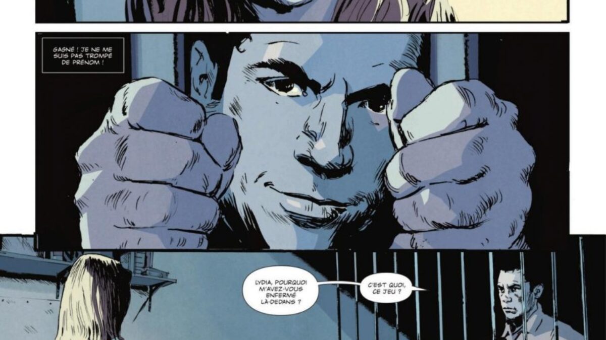 Les morsures de l'ombre de Miceal Beausang O'Griafa, Xavier Delaporte et Greg Lofé, d'après le roman de Karine Giebel (éditions Philéas)