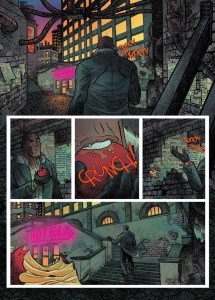 Cosmic Detective de Jeff Lemire, Matt Kindt et David Rubín (Delcourt)