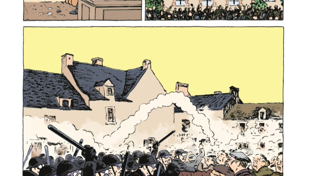 Champs de batailles - L'histoire enfouie du remembrement de Inès Léraud et Pierre van Hove (éditions Delcourt / La revue dessinée)