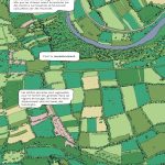 Champs de batailles - L'histoire enfouie du remembrement de Inès Léraud et Pierre van Hove (éditions Delcourt / La revue dessinée)