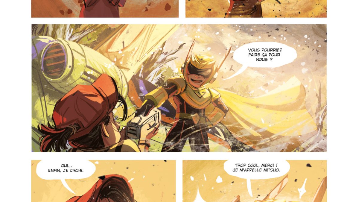 Mitsuo tome 1 de Jérôme Hamon et Gijé (éditions Le Lombard)