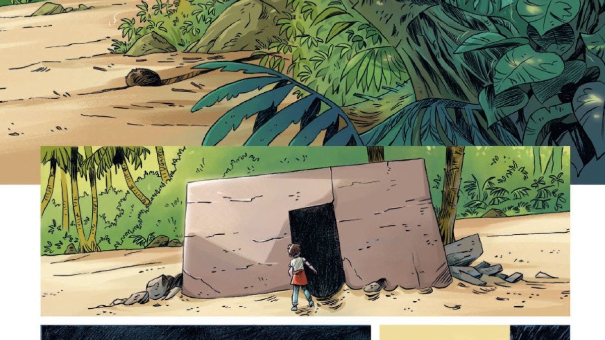 L'île de minuit, tome 1, de Lylian et Grebil chez Dupuis