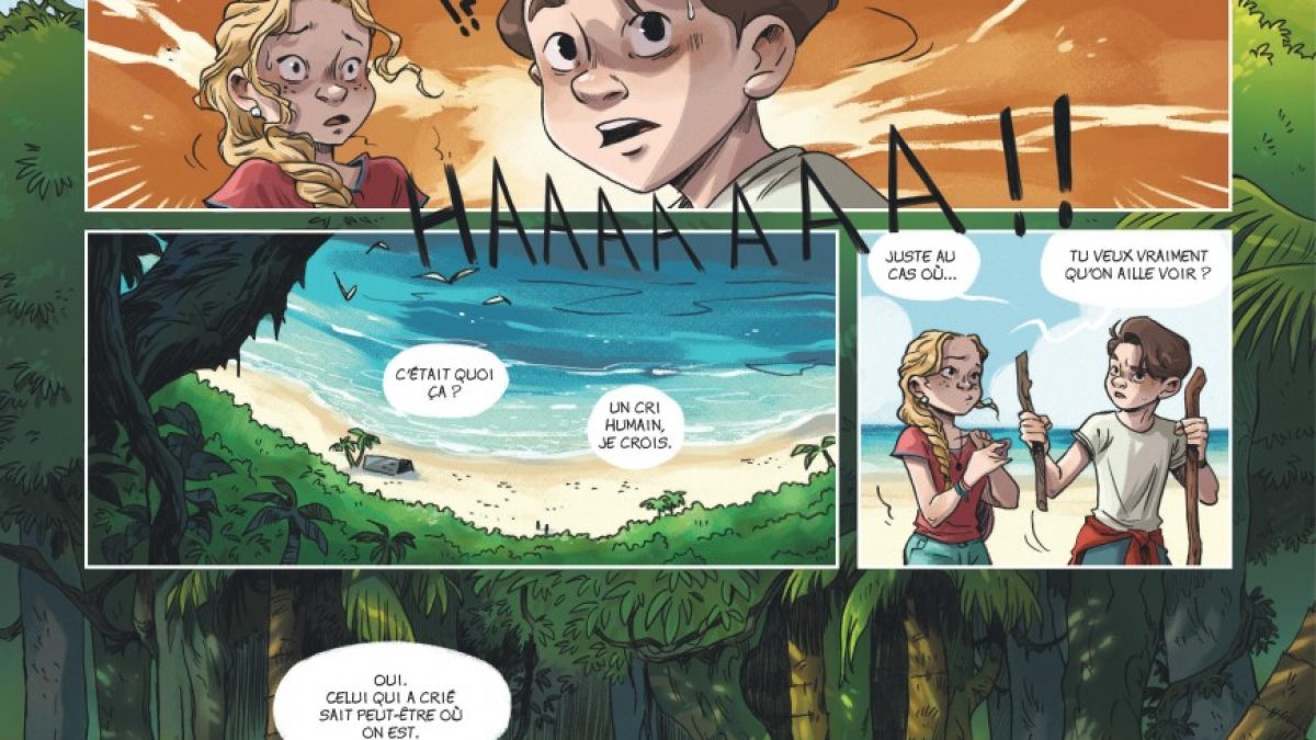 L'île de minuit, tome 1, de Lylian et Grebil chez Dupuis