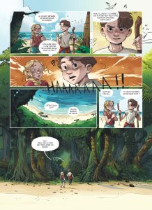 L'île de minuit, tome 1, de Lylian et Grebil chez Dupuis