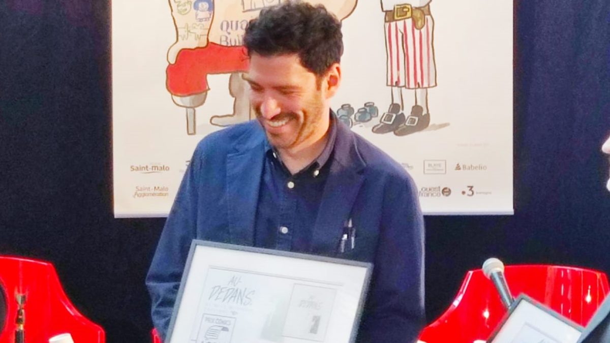 Interview Will McPhail Comixtrip Quai des Bulles (crédit photo : Comixtrip)