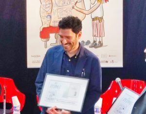 Interview Will McPhail Comixtrip Quai des Bulles (crédit photo : Comixtrip)