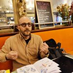 Loïc Méhée à Poitiers, le 6 janvier 2024 (crédit photo : Comixtrip / Damien Canteau)