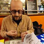 Loïc Méhée à Poitiers, le 6 janvier 2024 (crédit photo : Comixtrip / Damien Canteau)