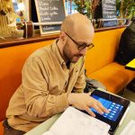 Loïc Méhée à Poitiers, le 6 janvier 2024 (crédit photo : Comixtrip / Damien Canteau)