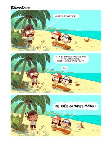 Nonolulu tome 1 de Paule Battault et Loïc Méhée (éditions Auzou BD)