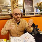 Loïc Méhée à Poitiers, le 6 janvier 2024 (crédit photo : Comixtrip / Damien Canteau)