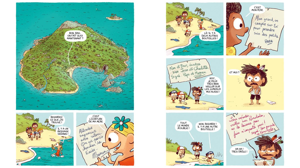 Nonolulu tome 1 de Paule Battault et Loïc Méhée (éditions Auzou BD)