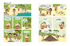 Nonolulu tome 1 de Paule Battault et Loïc Méhée (éditions Auzou BD)