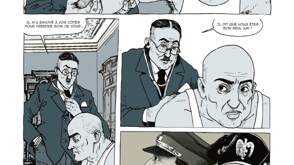 La dernière nuit de Mussolini de Jean-Charles Chapuzet et Christophe Girard (éditions Glénat)