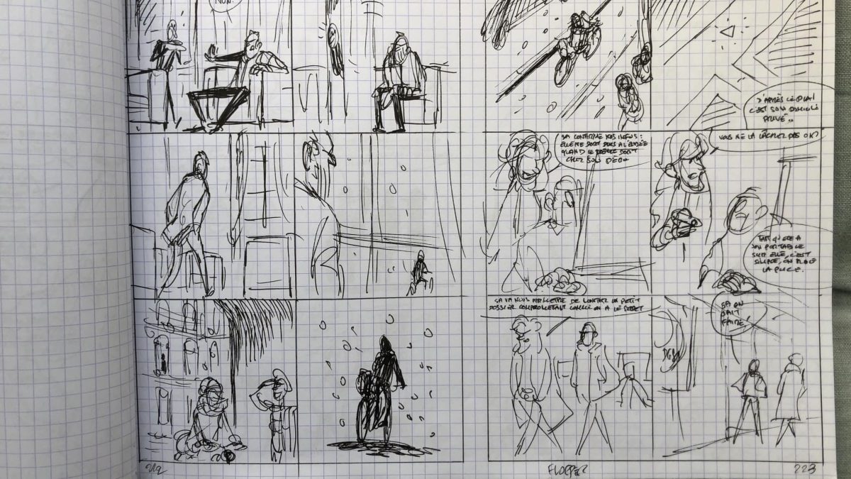 Première dame de Jean-Philippe Peyraud - recherches graphiques (Photo : Jean-Philippe Peyraud)