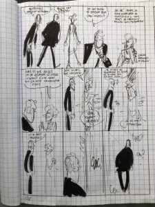 Première dame de Jean-Philippe Peyraud - recherches graphiques (Photo : Jean-Philippe Peyraud)