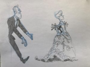 Première dame de Jean-Philippe Peyraud - recherches graphiques (Photo : Jean-Philippe Peyraud)