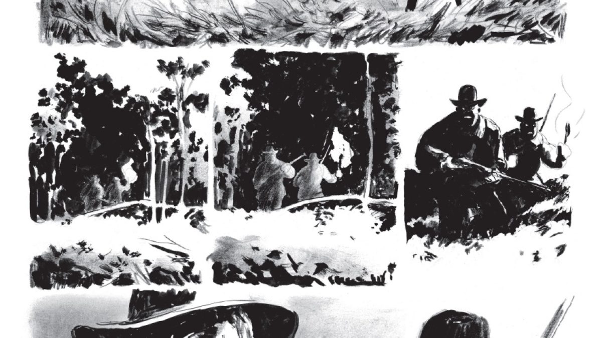 La veuve de Glen Chapron d'après le roman de Gil Adamson (éditions Glénat)