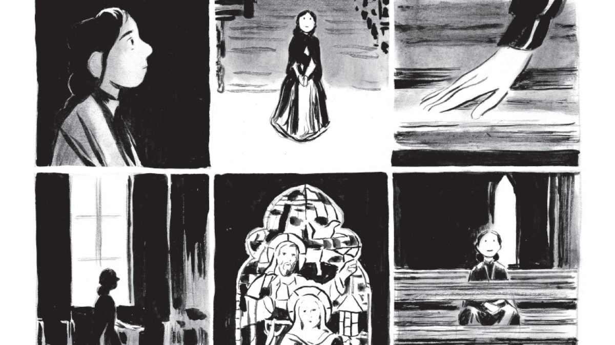 La veuve de Glen Chapron d'après le roman de Gil Adamson (éditions Glénat)