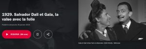 1929.Salvador Dali et Gala-podcast France Inter