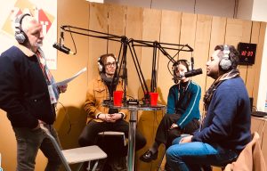 De gauche à droite - Jean-François Mariet, Camille Bréchaire, Lolita Couturier et Lloyd Chéry