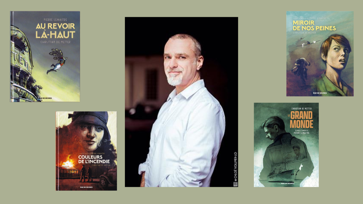 Christian De Metter et ses adaptations des romans de Pierre Lemaître (éditions Rue de Sèvres)