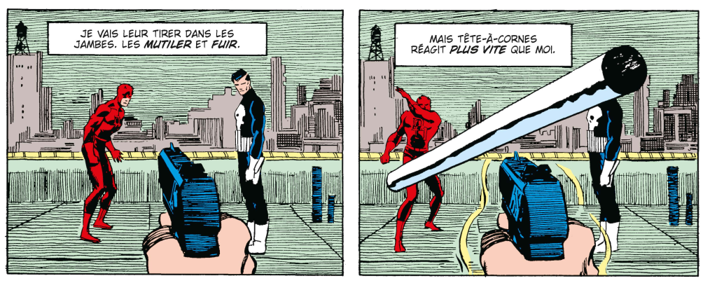 Omnibus Daredevil par Ann Nocenti et John Romita Jr p233 extrait