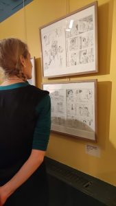 Exposition Julie Birmant Les Herbes folles - FIBD 2025 - crédit Claire Karius