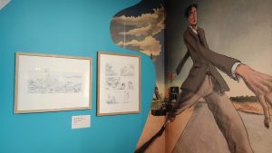 Exposition Julie Birmant Les Herbes folles - FIBD 2025 - crédit Claire Karius