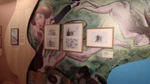 Exposition Julie Birmant Les Herbes folles - FIBD 2025 - crédit Claire Karius