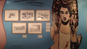 Exposition Julie Birmant Les Herbes folles - FIBD 2025 - crédit Claire Karius