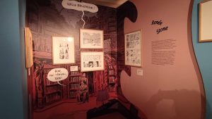 Exposition Julie Birmant Les Herbes folles - FIBD 2025 - crédit Claire Karius