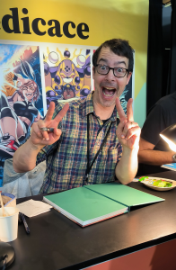 Patrick Horvath stand Ankama FIBD 2025