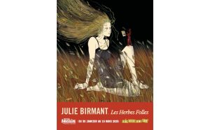 exposition Julie Birmant - Les herbes folles - FIBD 2025