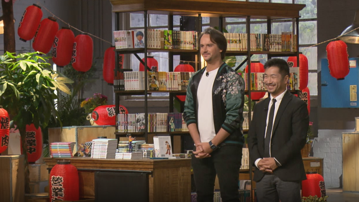 Romain Régnier et Yun Inada dans l'émission 